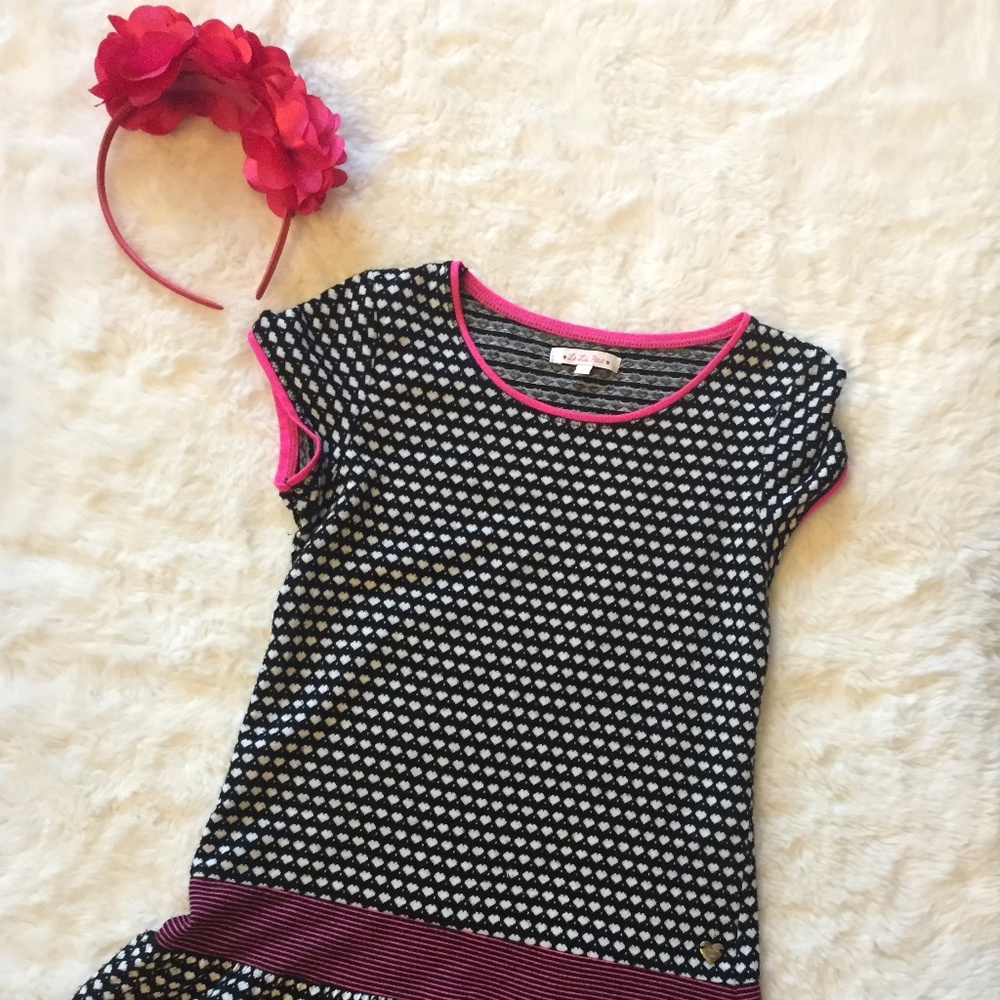 Le Lis Petti dress size 8 + headband